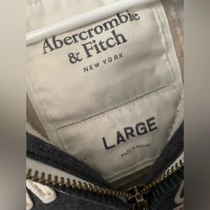 Abercrombie & Fitch Charcoal Hoodie